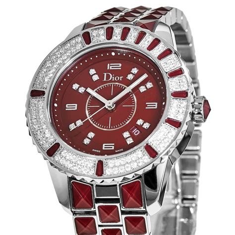 dior christal diamond watch|dior christal watch.